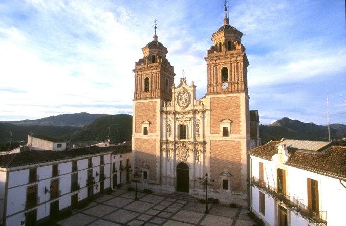 Église de la Encarnación à Vélez-Rubio, Almería (Andalousie)